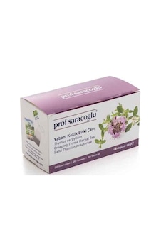 Prof Saracoglu Yabani Kekik Urtica Thymus Serpyllum Bitki Çayı 20'li Prof Saracoglu Yabani Kekik Urtica Thymus Serpyllum Bitki Çayı 20'li
