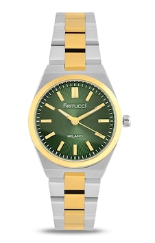 Ferrucci Kadın Kol Saati Fc 03703m.02 F730 Altın - Gri