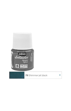 Pebeo Setacolor Opak Örtücü Kumaş Boyası Noir De Jais Moire 295-7 Pebeo Setacolor Opak Örtücü Kumaş Boyası Noir De Jais Moire 295-7