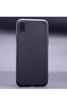 Zore Apple Uyumlu iPhone Xs İle İmax Silikon Kılıf Siyah