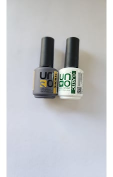 Uno Kalıcı Oje Strong Base 15 ML + Classic Top Coat 15 ML