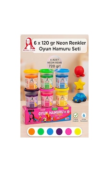 Oyun Hamuru 6 Renk 720gr 1 Paket Monalisa 6 Lı Oyun Hamuru Kurumaya Karşı Dirençli Okul Öncesi Kreş Yumuşak Dokulu Siyah Oyun Hamuru 6 Renk 720gr 1 Paket Monalisa 6 Lı Oyun Hamuru Kurumaya Karşı Dirençli Okul Öncesi Kreş Yumuşak Dokulu Siyah