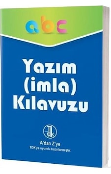Yazım-İmla Kılavuzu-A'dan Z'ye TDK Uyumlu- Ema Kitap Yazım-İmla Kılavuzu-A'dan Z'ye TDK Uyumlu- Ema Kitap