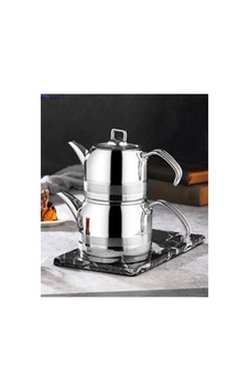 Enza Çaydanlık Midi-1201-p Çelik Enza Çaydanlık Midi-1201-p Çelik
