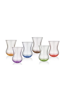 Cemile Optica 6'Lı Asorti Çay Bardağı