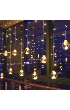 Perde Led Işık - Küre Toplu Renkli Perde Led Işık - Küre Toplu Renkli