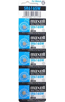 Maxell Sr-616Sw-321 10Lu Paket Pil Maxell Sr-616Sw-321 10Lu Paket Pil
