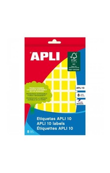 Apli 12x18 Sarı 2750 Poşet Etiket Apli 12x18 Sarı 2750 Poşet Etiket