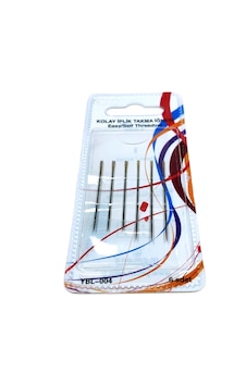 Tedar Kolay İplik Takma İğnesi 6'lı Set Najmaddin (No:1) 8.5Cm X 10.5 Cm