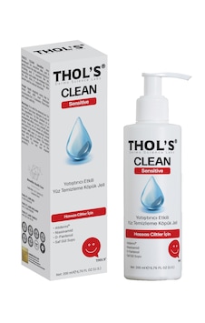 Thol's Clean Sensitive Yüz Temizleme Köpüğü 200 ML Thol's Clean Sensitive Yüz Temizleme Köpüğü 200 ML