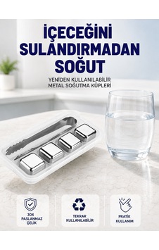 Mutfak Düzenleyicileri Paslanmaz Çelikten Üretilmiş Metal Buz Küpü Seti Ve Buz Klipsi Çok Renkli Mutfak Düzenleyicileri Paslanmaz Çelikten Üretilmiş Metal Buz Küpü Seti Ve Buz Klipsi Çok Renkli