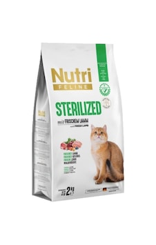 Nutri Feline Sterılızed Frıschem Lamm 2kg Kısır Kuzu Etli Kedi Maması Nutri Feline Sterılızed Frıschem Lamm 2kg Kısır Kuzu Etli Kedi Maması