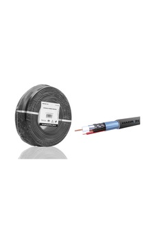 50 Mm Ölçülü Cctv Kablo Mini Coax Eco Cca Pe 2x0. Dış M Siyah 100 50 Mm Ölçülü Cctv Kablo Mini Coax Eco Cca Pe 2x0. Dış M Siyah 100