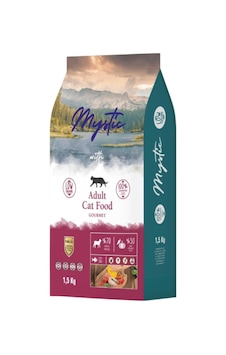 Mystic Gourmet Gurme Az Tahıllı Yetişkin Kedi Maması 1500 G Mystic Gourmet Gurme Az Tahıllı Yetişkin Kedi Maması 1500 G