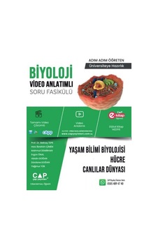 2025 Çap Üniversiteye Hazırlık Yaşam Bilimi Biyolojisi Hücre Ve Canlılar Dünyası