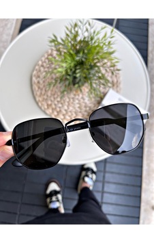 Watchofroyal Hexa Round Siyah Unisex Güneş Gözlüğü