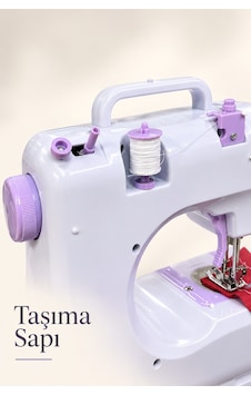 Evde Dikiş Ve Onarım İçin Pedallı Mini Dikiş Makinesi Evde Dikiş Ve Onarım İçin Pedallı Mini Dikiş Makinesi