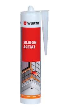 Würth Silikon Asetat Gri 310 Ml İç Mekan Tek Kompenentli