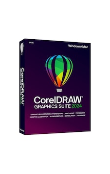 Coreldraw Graphics Suite 2024 Windows / Mac İçin 1 Cihaz Lisans Anahtarı