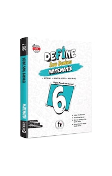Fi Yayınları 6. Sınıf Maarif Model Define Matematik Soru Bankası