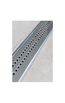 Lineer Dönerli Duş Kanalı 40 Cm Çok Renkli Krom