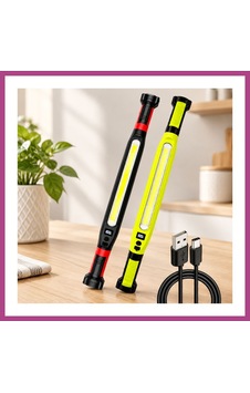 Gees Global Şarjlı Mıknatıslı Led Çalışma Lambası Type-c, 360 Döner, 52.5 Cm Gbzs Gees Global Şarjlı Mıknatıslı Led Çalışma Lambası Type-c, 360 Döner, 52.5 Cm Gbzs
