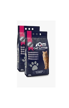 Qm Aktif Karbon Bentonit Kedi Kumu 2 10lt Qm Aktif Karbon Bentonit Kedi Kumu 2 10lt