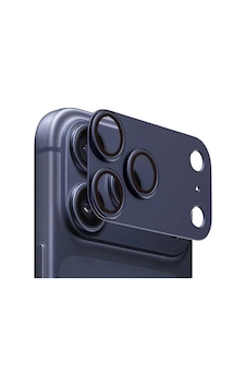 Apple Uyumlu iPad iPhone 17 Pro Zore Cl-20 Kamera Lens Koruyucu Lacivert Apple Uyumlu iPad iPhone 17 Pro Zore Cl-20 Kamera Lens Koruyucu Lacivert