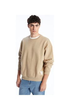 LC Waikiki Lcw Bisiklet Yaka Uzun Kollu Baskılı Erkek Sweatshirt Bej LC Waikiki Lcw Bisiklet Yaka Uzun Kollu Baskılı Erkek Sweatshirt Bej