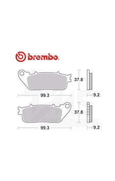 Brembo 07ho13sp Sinterli Fren Balatası Honda Cb1000r 2018-2020 H Brembo 07ho13sp Sinterli Fren Balatası Honda Cb1000r 2018-2020 H
