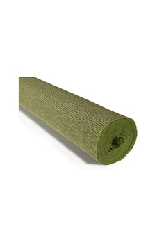 İtalyan Krapon Kağıdı No:562 Sage Green w/Yellow 180g 50x250 cm