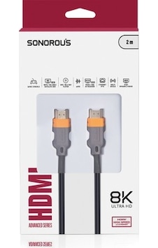 Sonorous Hdmı Advanced Series 8k Kablo 2mt