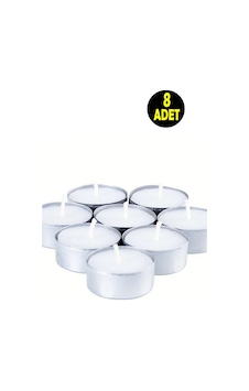 8 Adet Beyaz Suda Yüzen Restoran Cafe Bar Sarı Mavi Kırmızı Pembe Renk Yuvarlak Tea Light Mum Beyaz 8 Adet Beyaz Suda Yüzen Restoran Cafe Bar Sarı Mavi Kırmızı Pembe Renk Yuvarlak Tea Light Mum Beyaz