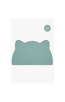 %100 Silikon Kokusuz Plastik Ve Pvc İçermez Kedi Beslenme Paspası Kedi Mama Matı-mint %100 Silikon Kokusuz Plastik Ve Pvc İçermez Kedi Beslenme Paspası Kedi Mama Matı-mint