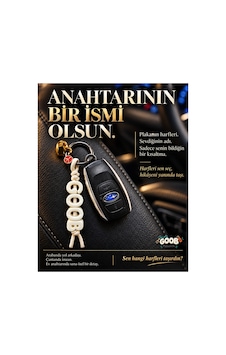 İsme Özel Anahtarlık/charm/aksesuar/çanta Aksesuarı Krem Krem İsme Özel Anahtarlık/charm/aksesuar/çanta Aksesuarı Krem Krem