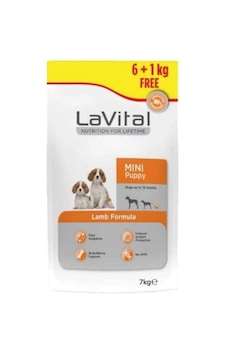 Lavital Mini Puppy Kuzulu Küçük Irk Yavru Köpek Maması 6+1 Kg