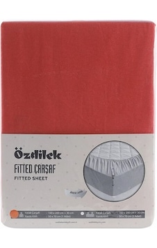 Özdilek Fıtted Yastıklı Çarşaf 100x200+30 K.mercan