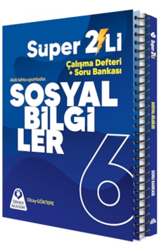 6. Sınıf Süper İkili Sosyal Bilgiler Seti Örnek Akademi 6. Sınıf Süper İkili Sosyal Bilgiler Seti Örnek Akademi