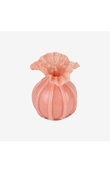 Rose Tulipani Milano Pembe Cam Vazo 12x12x17 Cm Rose Tulipani Milano Pembe Cam Vazo 12x12x17 Cm