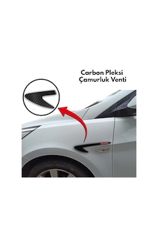 Toyotta Grubu İle Uyumlu Carbon Çamurluk Venti Parlak Siyah Sağ - Sol Takım Toyotta Grubu İle Uyumlu Carbon Çamurluk Venti Parlak Siyah Sağ - Sol Takım
