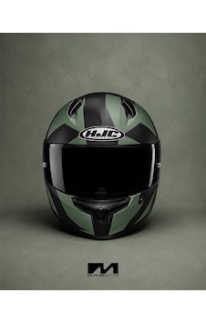 Hjc C10 Kask Tez Mc4sf Haki - Siyah Hjc C10 Kask Tez Mc4sf Haki - Siyah