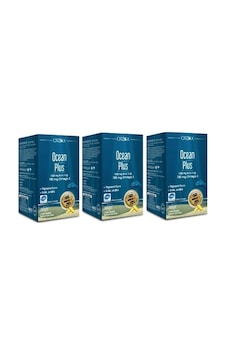 Omega Plus 3 1200 Mg 30 Kapsül 3'lü Omega Plus 3 1200 Mg 30 Kapsül 3'lü