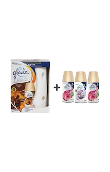 Glade Otomatik Sprey Oryantal Oud + Meyve Çiçek Buketi + Lavanta 4 x 269 ML Glade Otomatik Sprey Oryantal Oud + Meyve Çiçek Buketi + Lavanta 4 x 269 ML