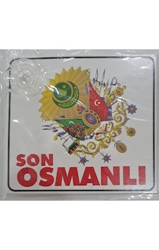 Araba Yazısı Sticker Vantuzlu 11 X 11 Cm - Son Osmanlı Araba Yazısı Sticker Vantuzlu 11 X 11 Cm - Son Osmanlı
