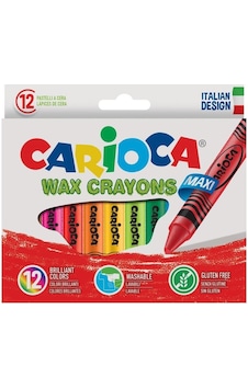 Carioca Jumbo Üçgen Elleri Kirletmeyen Yıkanabilir Pastel Boya Ka N11.3445 Carioca Jumbo Üçgen Elleri Kirletmeyen Yıkanabilir Pastel Boya Ka N11.3445