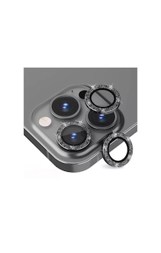 Apple Uyumlu iPhone 16 Pro Ve 16 Pro Max Siyah Black Titanyum Taşlı Kamera Lens Koruyucu Cam Siyah Apple Uyumlu iPhone 16 Pro Ve 16 Pro Max Siyah Black Titanyum Taşlı Kamera Lens Koruyucu Cam Siyah