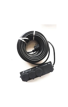 3 Lü Priz Monofaze Seyyar Uzatma Kablosu 3x2,5 Mm 30 Metre 30 M