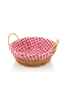 Mien Rattan Yuvarlak Sepet 25.5x8x13 Cm Çok Renkli Mien Rattan Yuvarlak Sepet 25.5x8x13 Cm Çok Renkli