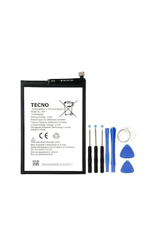 Tecno Comon 15 Pil Batarya Bl-49ft 5000 Mah+tamir Set Tecno Comon 15 Pil Batarya Bl-49ft 5000 Mah+tamir Set