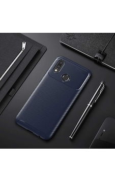 Huawei P20 Lite Kılıf Kamera Çıkıntılı Karbon Fiber Dokulu Renk Atmaz Kapak Negro Huawei P20 Lite Kılıf Kamera Çıkıntılı Karbon Fiber Dokulu Renk Atmaz Kapak Negro